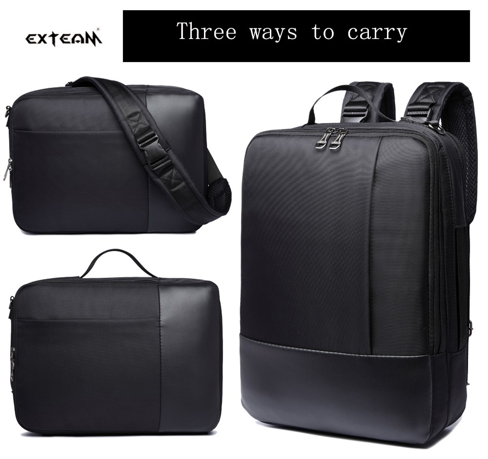 nylon material tas untuk JakartaNotebook.com Ransel  Laptop Profesional   Black Tas